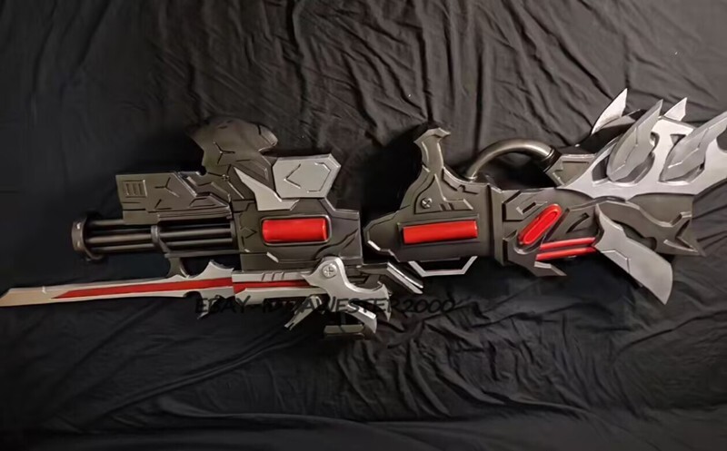 Arknights Wiš’adel weapon 1/1 Scale Cosplay Wearable Custom Prop Model Statue