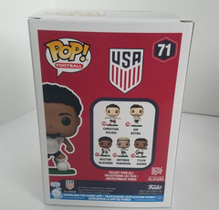 Funko POP! Football Soccer USA Fifa World Cup 2026 Lot 69-73 Pulisic Reyna Adams
