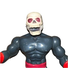 Vintage 1982 Remco SKULL MAN Warrior Beasts Action Figure Skullman