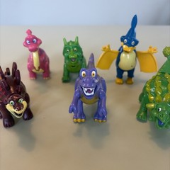 Downtown Disney TRex Cafe Toy Dinosaurs Souvenir Lot Of 8 Miniature Figures