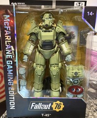 McFarlane GAMING EDITION “Fallout 76” T-45 PLATINUM Edition CHASE