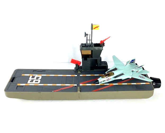 Galoob Army Gear – Canteen Aircraft Carrier 1987 w/ Jet Plane