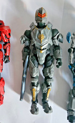 Halo Spartan Collection Red Spartan MK VII KAT VENATOR Noble Six Figure