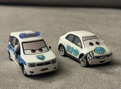 DISNEY PIXAR CARS – ERIK LANELY + ALEX CARVILL WGP LOT 2 Diecast Metal 1:55 FIAT