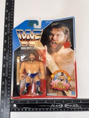Hacksaw Jim Duggan WWF Wrestling 1990 Hasbro Action Figure NEW