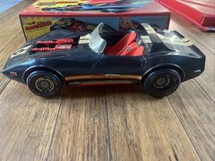 Mattel Big Jim LAZERVETTE Double Trouble Sports Car / Attack Machine w/ Box 70’s