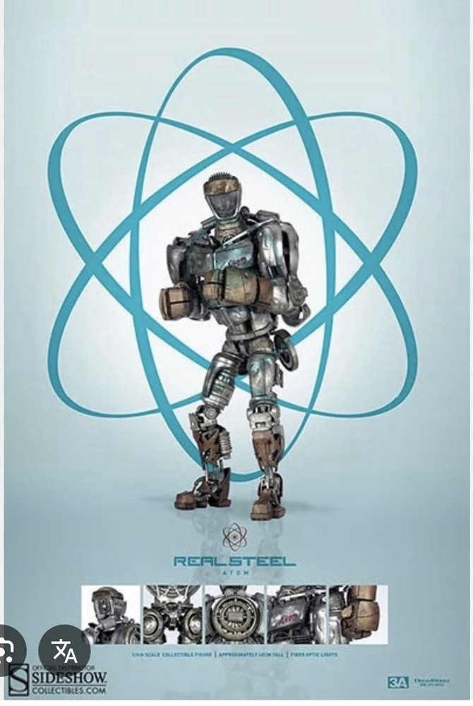 ThreeZero 3A Real Steel Atom 1/6 Scale Collectible Action Figure