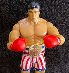 ROCKY • PRE CLUBBER FIGHT • ROCKY III JAKKS FIGURE