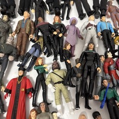 Playmates 90s Star Trek Loose Lot of 200 Action Figures