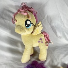 My Little Pony Mixed Lot of Plastic And Plush Figures Of Various Sizes MLP