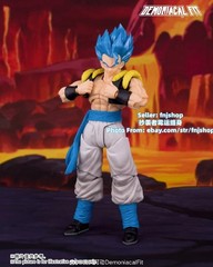 Demoniacal Fit Dragon Ball Hero Waltz Blue Hair Gogeta Action Figure 7″ NIP