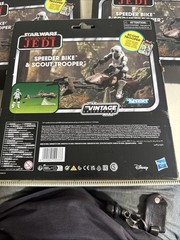 STAR WARS The Vintage Collection Speeder Bike and Scout Trooper – ROTJ – NISP!!