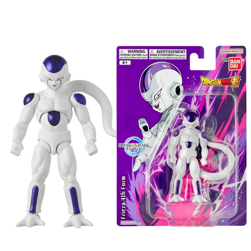 Frieza 4th Form Bandai Namco Dragon Ball Evolve 5-Inch Action Figure *IN STOCK