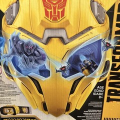 TRANSFORMERS MV6 BUMBLEBEE MOVIE BEE VISION MASK 2018 – NEW Open Box