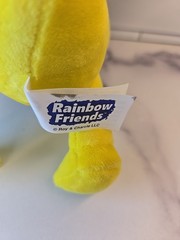 🌈 Rainbow Friends Yellow Plush 8″ 💛 Phat Mojo Blue, Roy & Charles Character