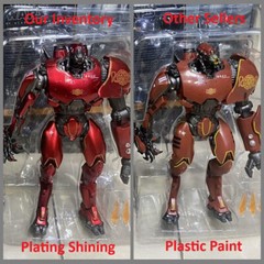 Crimson Typhoon Jaeger 7″ Movable Figure Toy Gift Statue Pacific Rim Gift Box