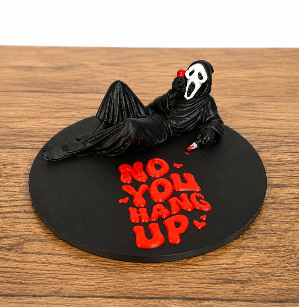 Ghostface Figure, Ghost Face, Scream, Hand Painted, Brand New, Ghost Face Figure