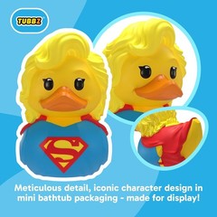 TUBBZ Mini: DC Comics – Supergirl Cosplaying Rubber Duck Vinyl figure – Official
