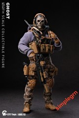 In Stock CY7 TOYS 1/12 The Ghost Male Soldier 6″ Collectible Action Figure