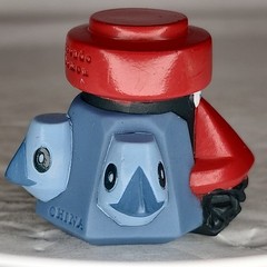2007 Pokemon Finger Puppet Probopass Figure Catch Them All Nintendo Bandai