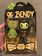 BENDY & The Dark Revival Series 3 figures Glow-In-Dark Bundle Set lot of 3 -NEW