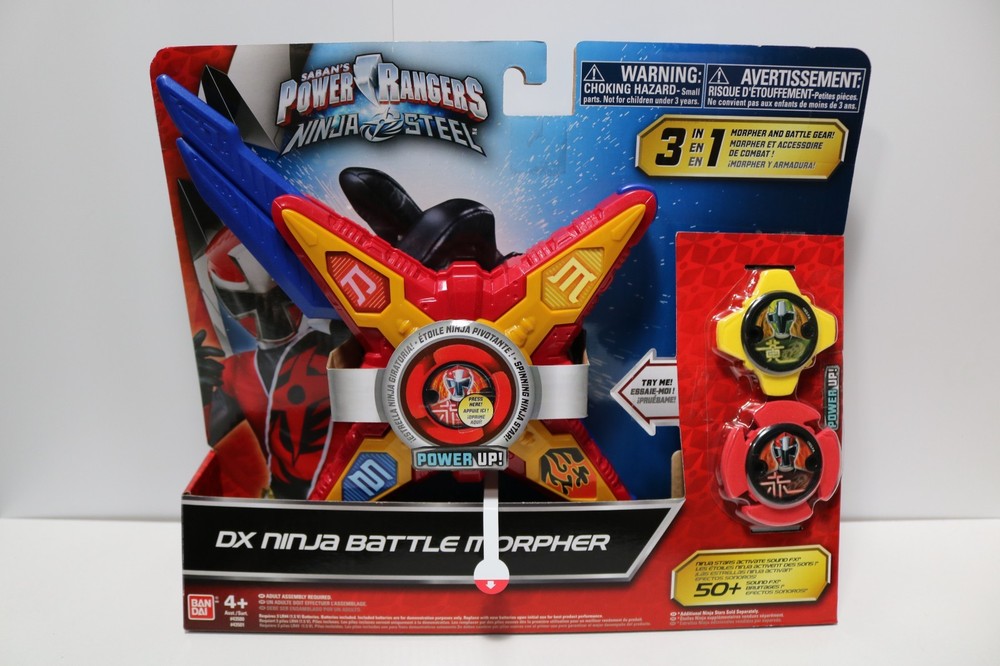 NEW Power Rangers Ninja Steel DX Ninja Battle Morpher Bandai 43501 SEALED