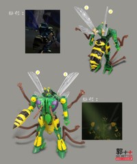 GoBetter Studio GB1042 yellow wings upgrade kit for Kingdom Waspinator,in stock