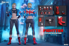 New In Stock ! PLAY TOY P027 1/6 The Fighter 6 Girl Cammy Female Action Figure