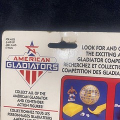 American Gladiators Action Figure ICE. NEW translations for English and French