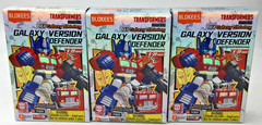 Blokees Defender version 01 Transformers Shattered Alliance x3 Three Blind box’s