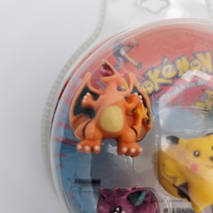 Nintendo 2000 Pokemon Rings Pikachu Charizard Blastoise Nidoking Mewtwo VTG NOS