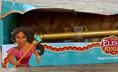 Disney Elena of Avalor MAGICAL SCEPTER OF LIGHT Power Wand Lights & Sounds NEW
