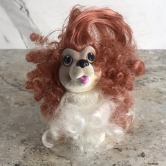 VINTAGE HASBRO SWEETIE PUPS BROWN SPRINGER SPANIEL PUPPY FIGURINE