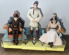 2003 Star Wars Jedi High Council Scene 2 Plo Koon Obi-Wan Kenobi & Eeth Koth