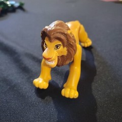 The Lion King Fighting Action Adult SIMBA Vintage 1994 Disney Toy Figure Battle