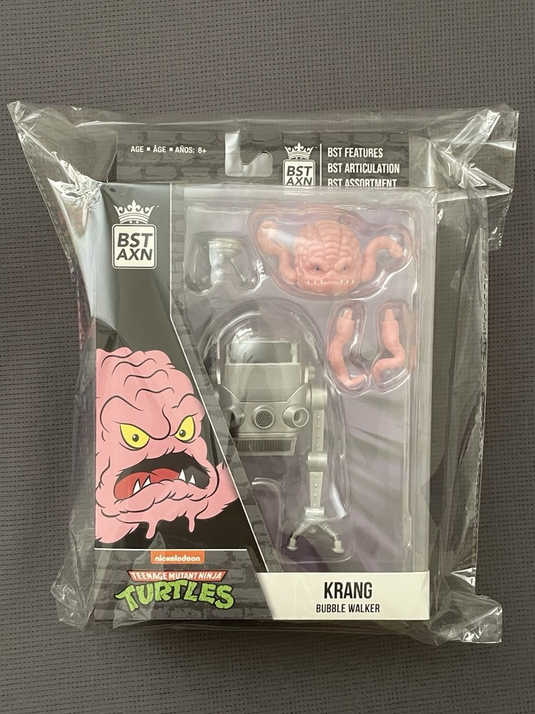 New The Loyal Subjects Los Angeles TMNT Krang (Bubble Walker) Action Figure RARE