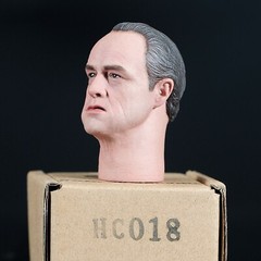1/6 Marlon Brando Man Male Head Sculpt Fit 12″ Hot Toys Body Action Figure