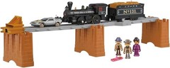Back to the Future Part 3 Steam Locomotive No. 131 & Time Machine Plarail