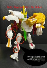 Sword Gun Weapon Filling Parts Upgrade Kit For Legacy Evolution LEO Prime