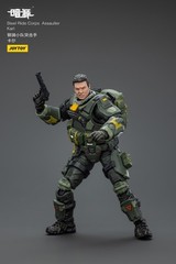 JOYTOY 1:25 action figures Army Steel Ride Corps Assaulter Karl 3in toys