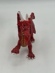 2 Dragon Action Figures 2007 Green Yellow “Dark Dargon” & Plastoy Red Yellow 👀