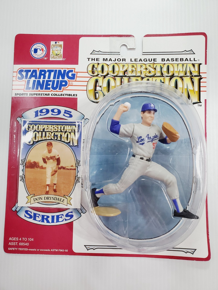 Don Drysdale 1995 MLB Starting Lineup Cooperstown Collection Los Angeles Dodgers