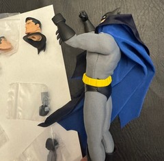 Tony Mei BTAS Batman 1/12 Custom Figure – rare, never displayed