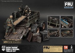 ACID RAIN /ANNEX 2179 1/18: 303rd Marine Mobile Arsenal Trailer Set *USA Seller*