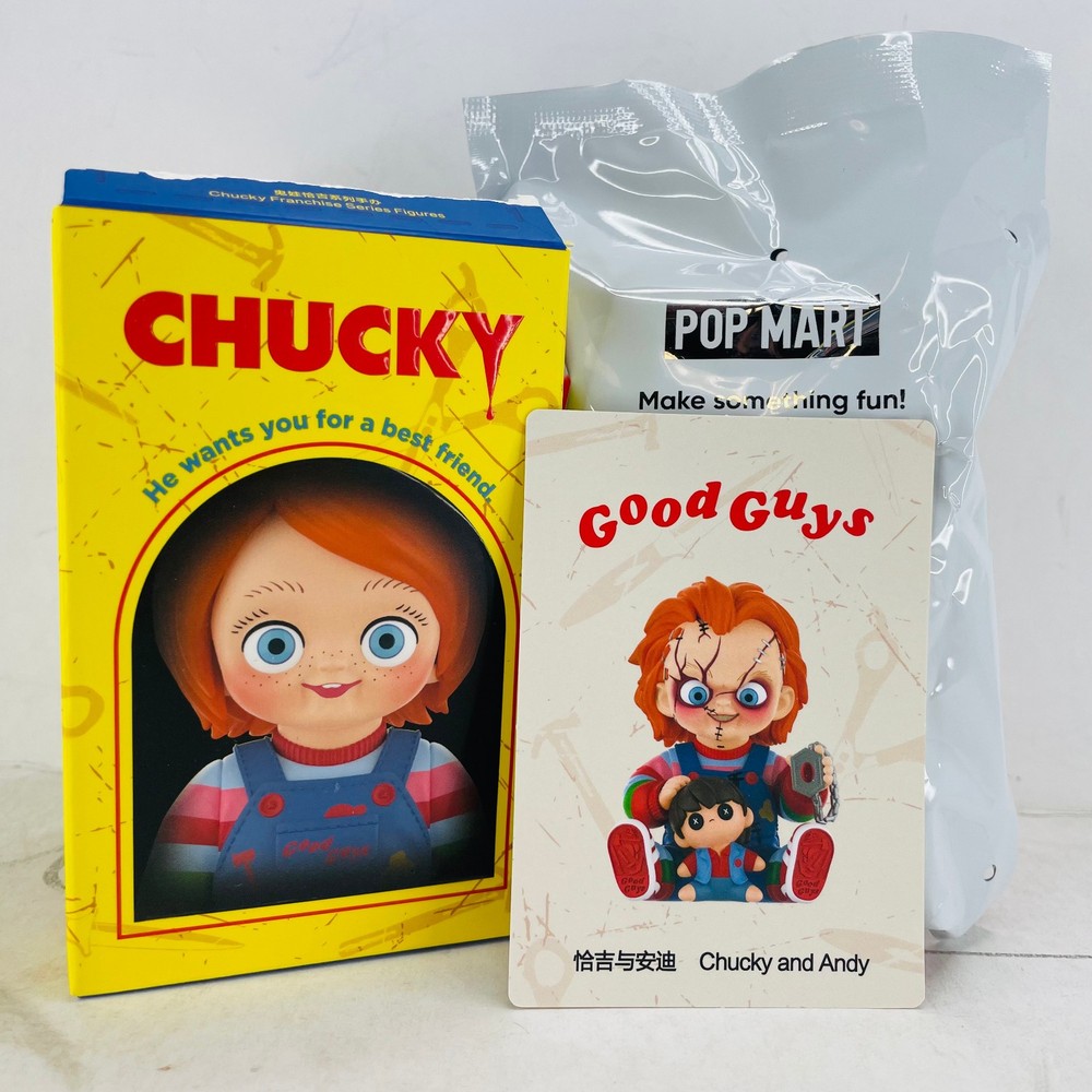 POP MART x Chucky Franchise Halloween Series Confirmed Figure – Chucky And Andy