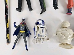 Large Lot Vintage 1990’s Action Figure Toys Dragonball Z Star Wars Power Rangers