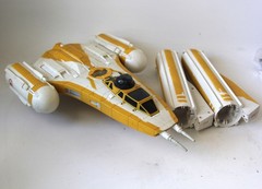 Star Wars Clone Wars TCW Y-Wing Bomber missing projectiles