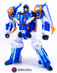 Metal Cardbot S CIELO Aircraft Airplane Transforming Robot Figure Car Toy 2024