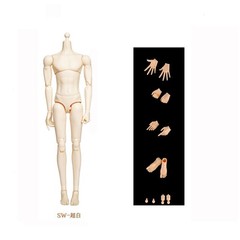 US MAF BODY 1/6 Male Action Figure KSS140 Pale Skin Body Model 12in Soldier Body