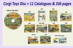 Corgi Catalogue 1958 1959 1960 1961 1962 1963 1964 1965 1966 1967 1968 1969 1970